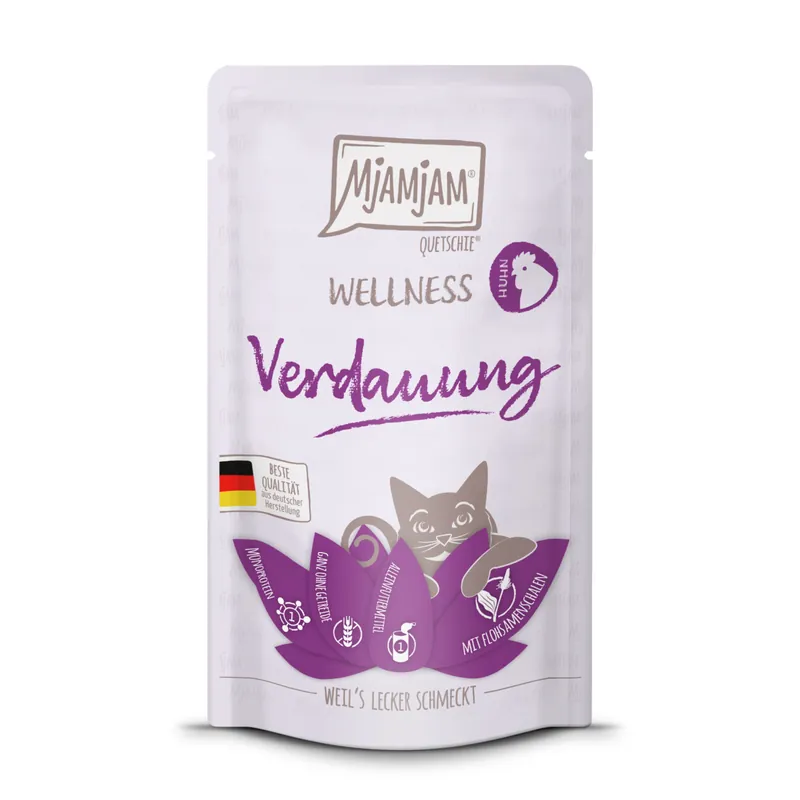 Wochenendangebot MJAMJAM Pouchbeutel WELLNESS Verdauung Huhn 125 g